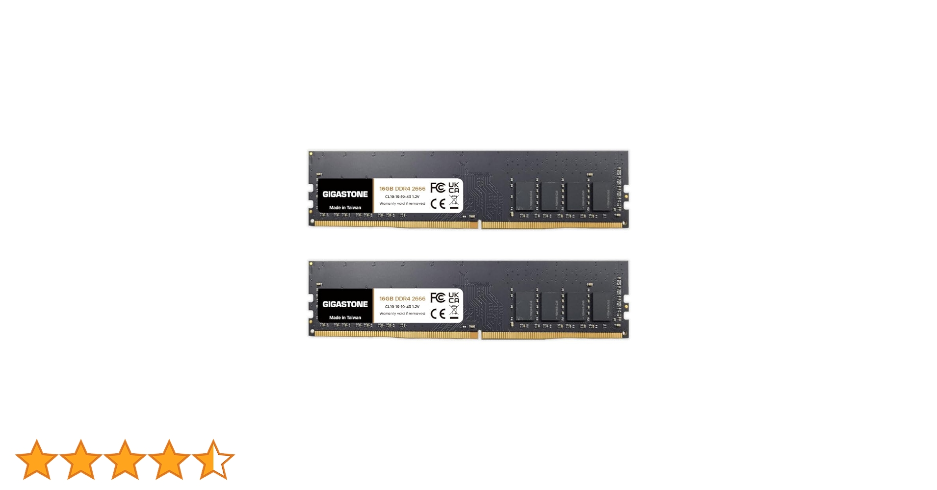 GIGASTONE DDR4 2666 16GB ×2 計 32GB 動作確認済 Amazon.co.jp: 【メモリ DDR4】GIGASTONE 16GBx2枚 (32GB Kit) DDR4